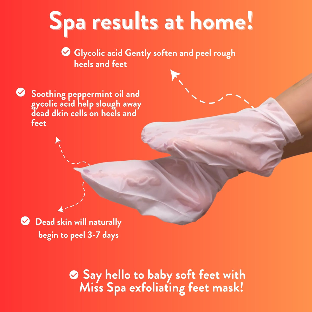 Exfoliating Foot Treatment (4 Pack)