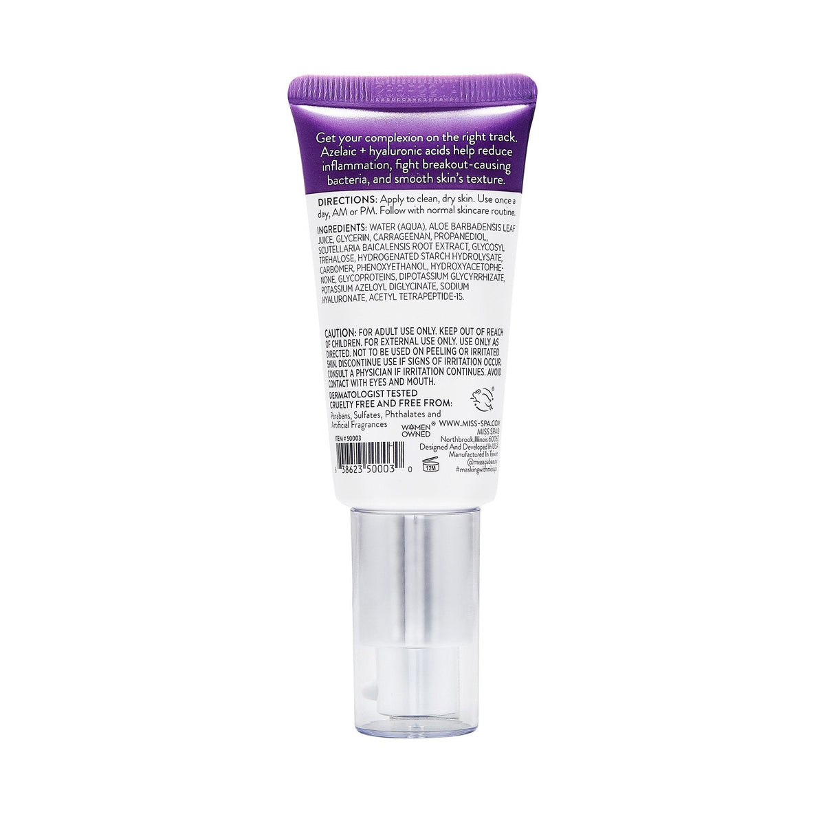 Miss Spa Skin Care Coarse Correct Back Image