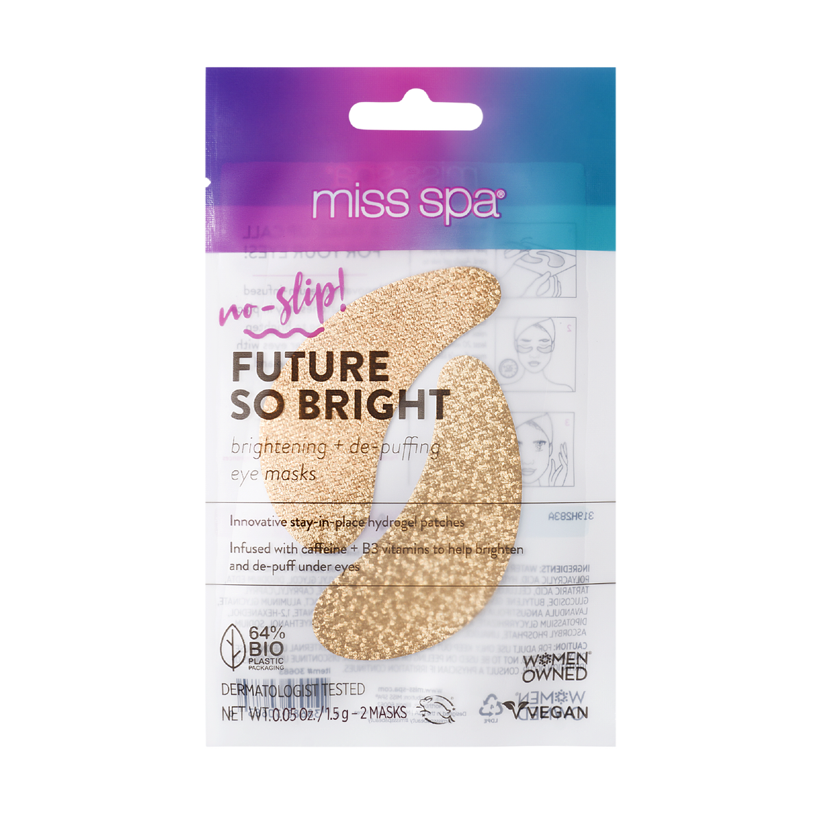 gold under eye patches