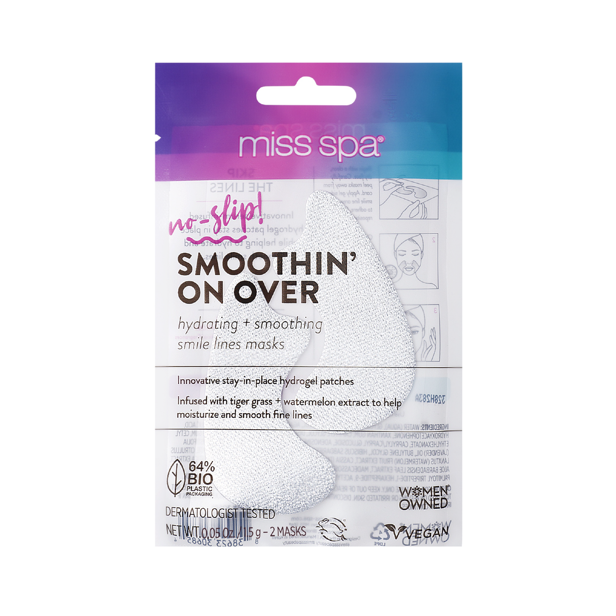 Smoothing + Hydrating Smile Lines Mask 4 Pack