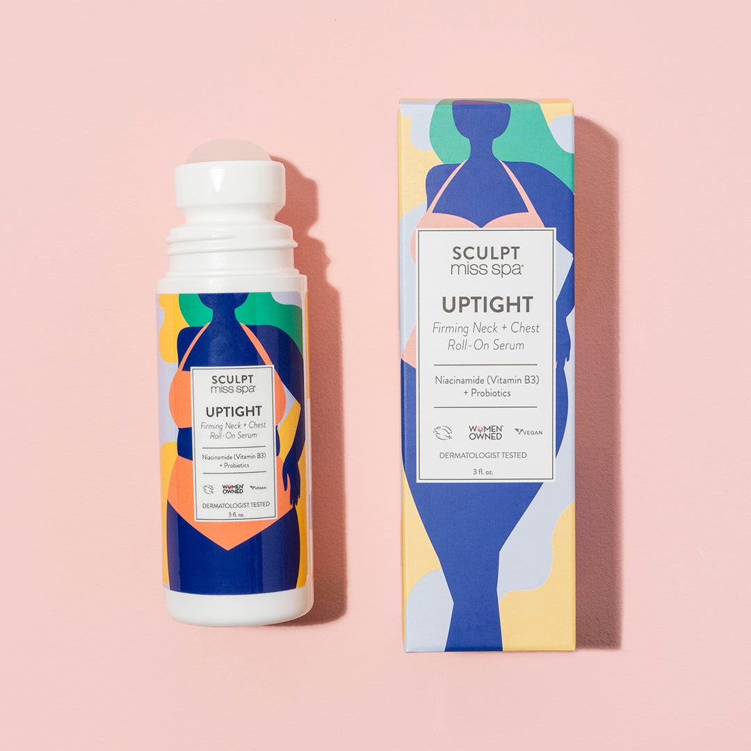 anti aging neck and chest serum roll on