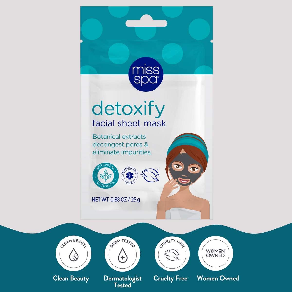 Detoxify Facial Sheet Mask