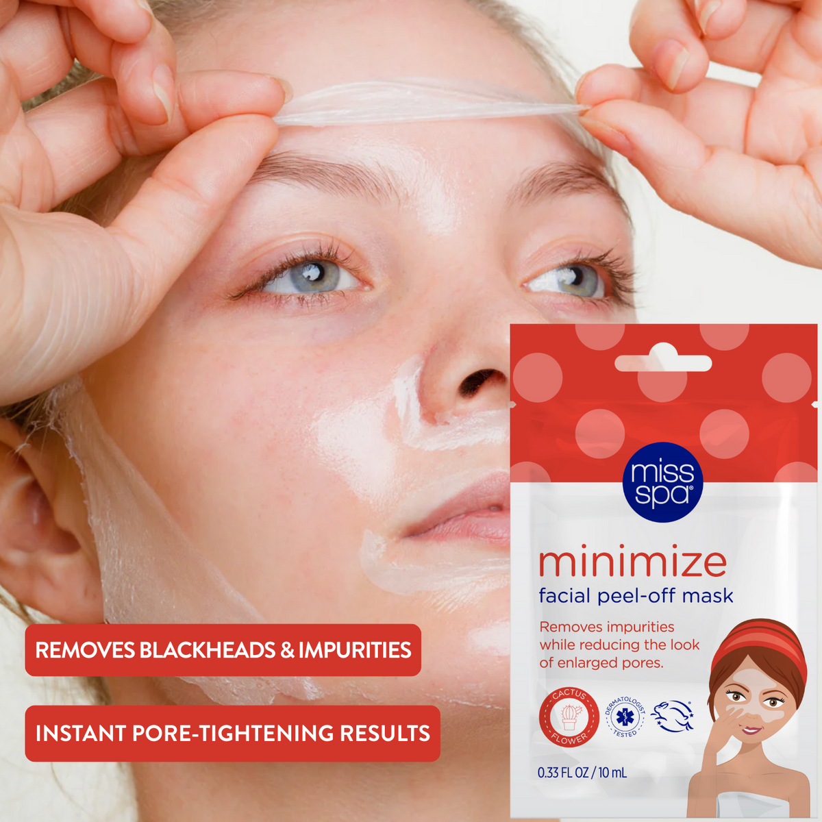 Minimize Facial Peel Off Mask