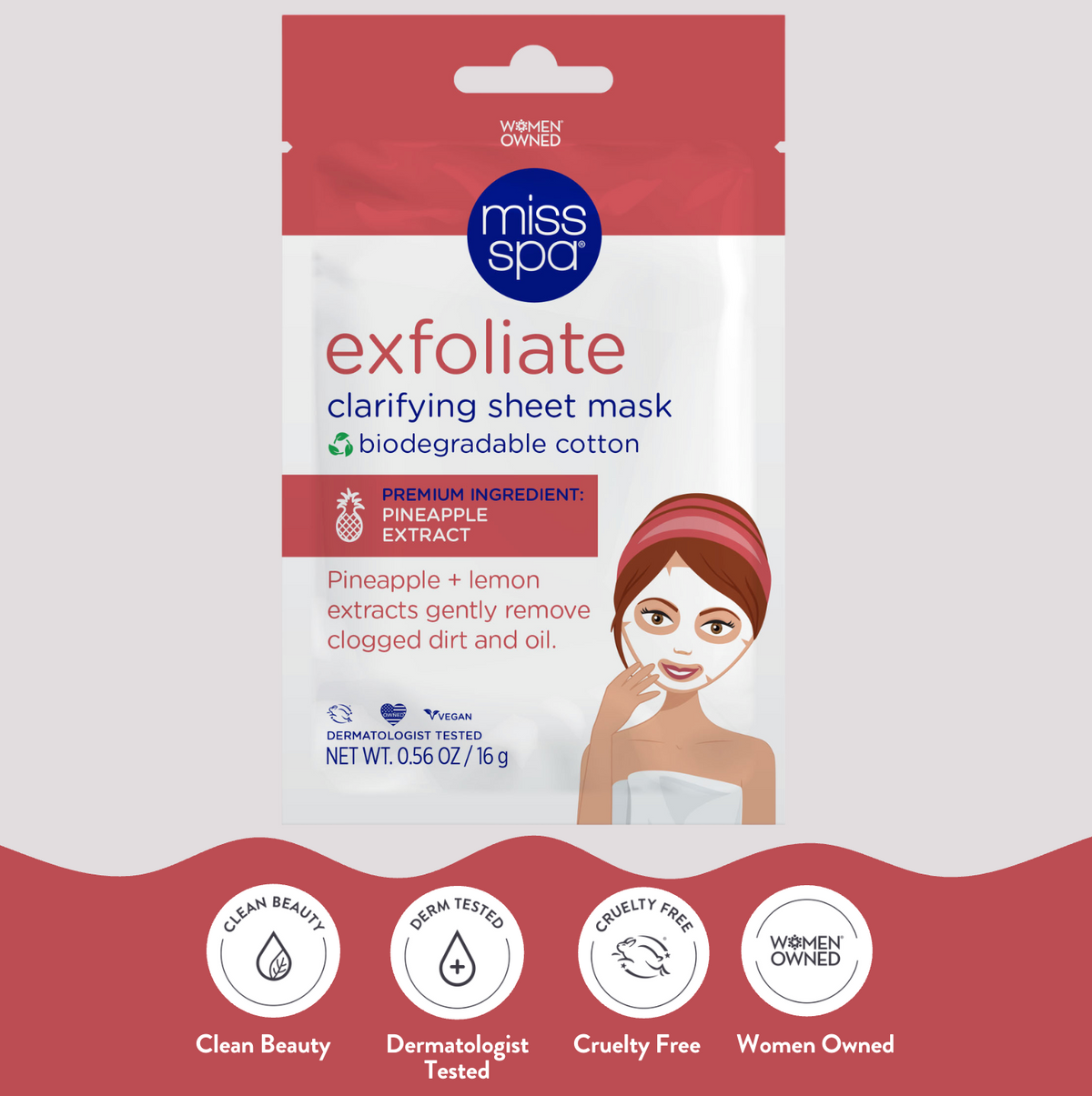 Exfoliate Clarifying Sheet Mask