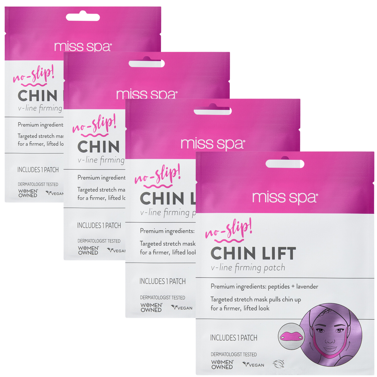 chin lift mask to reduce double chin for firmer sculpted look