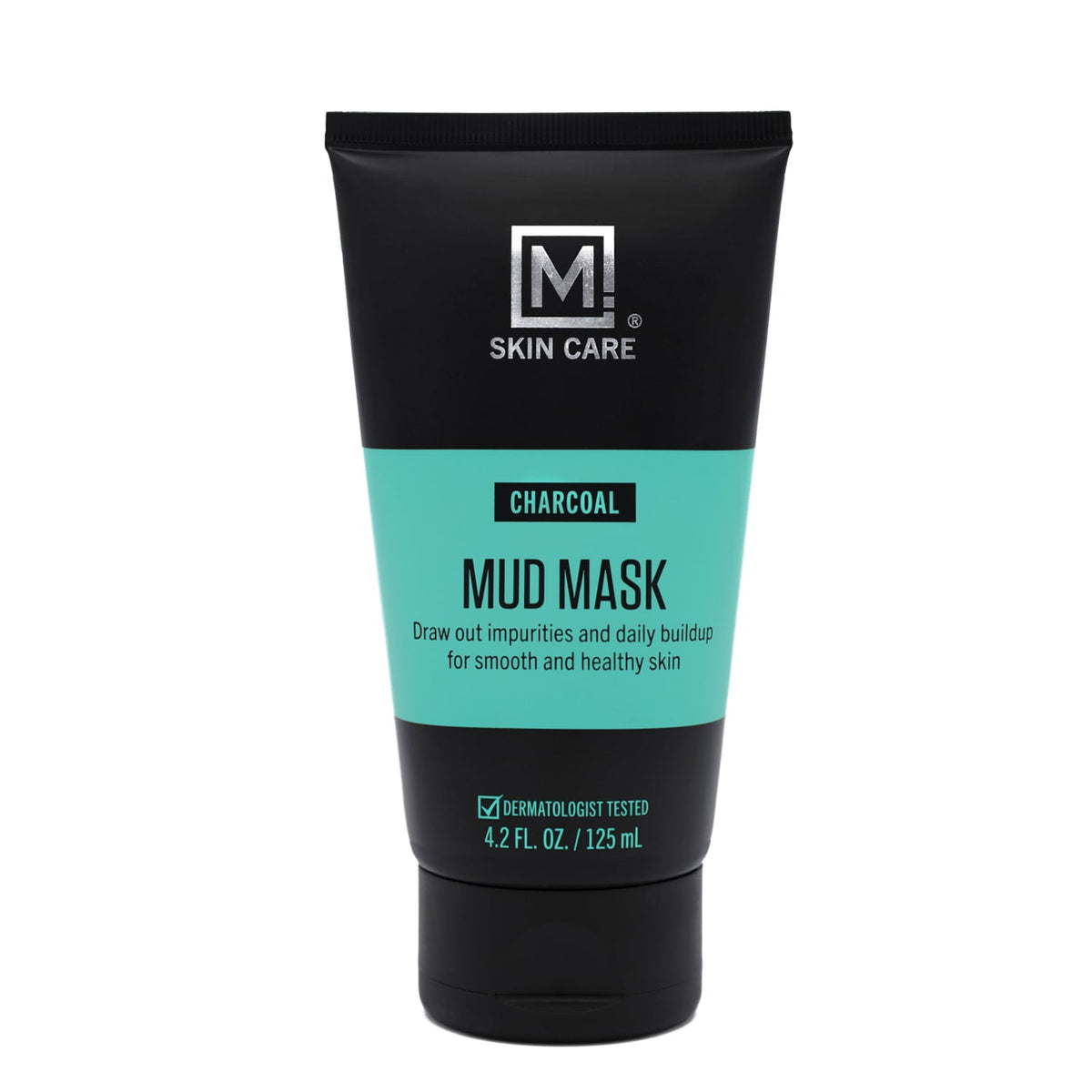 Men's charcoal mud mask